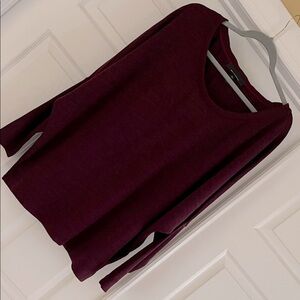 White House Black Market Dolman Sleeve scoop neck sweater